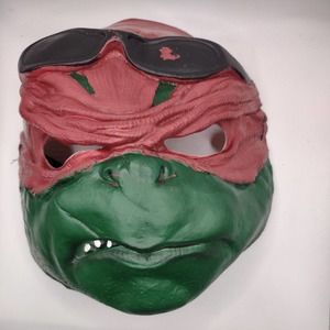 Teenage Mutant Ninja Turtles TMNT Raphael Movie Rubber Mask 2014 Viacom
